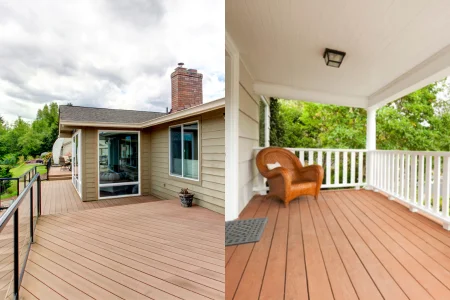 Difference Between a Deck and Porch Design and Use